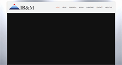Desktop Screenshot of ineichen-rm.com